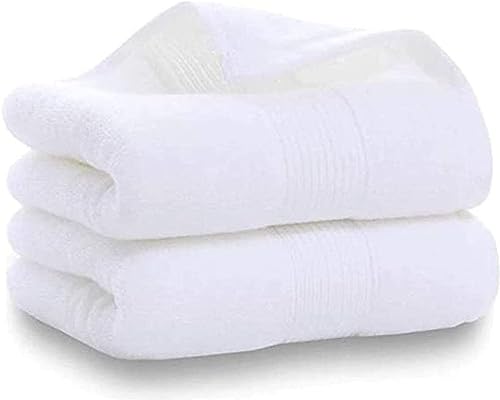 Premium Absorbent Face Towels for Hands - Soft White Washcloths Set | Quick-Drying & Highly Absorbent for Spa, Gym & Daily Skincare Routine