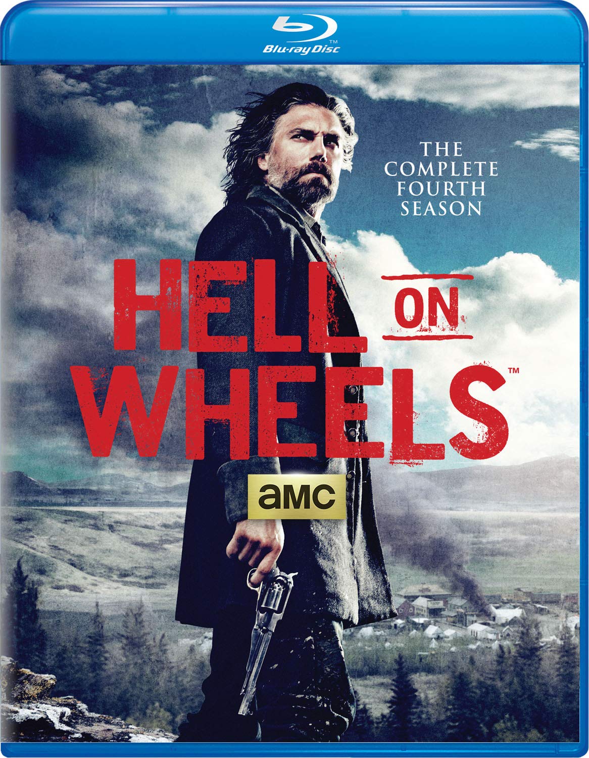 Hell on Wheels: The Complete Fourth Season Blu-ray | Western Drama Series | Perfect for Movie Nights & Western Fans