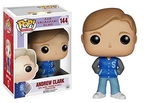 Funko Pop! The Breakfast Club Andrew Clark Collectible Vinyl Figure - 80s Movie Memorabilia for Fans & Collectors - Perfect for Display, Gifts, and Nostalgic Home Decor