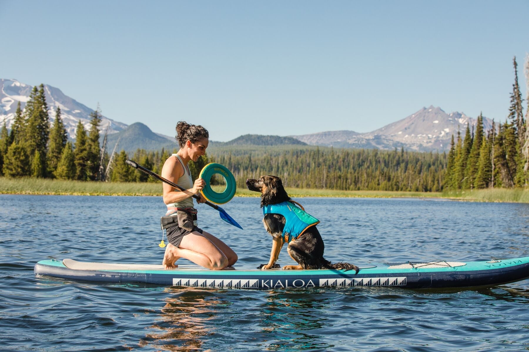 Ruffwear Hydro Plane™ Floating Dog Disc Toy - Tangelo Orange, Waterproof & Durable for Pool, Beach & Outdoor Play - Perfect for Fetch Games with Dogs