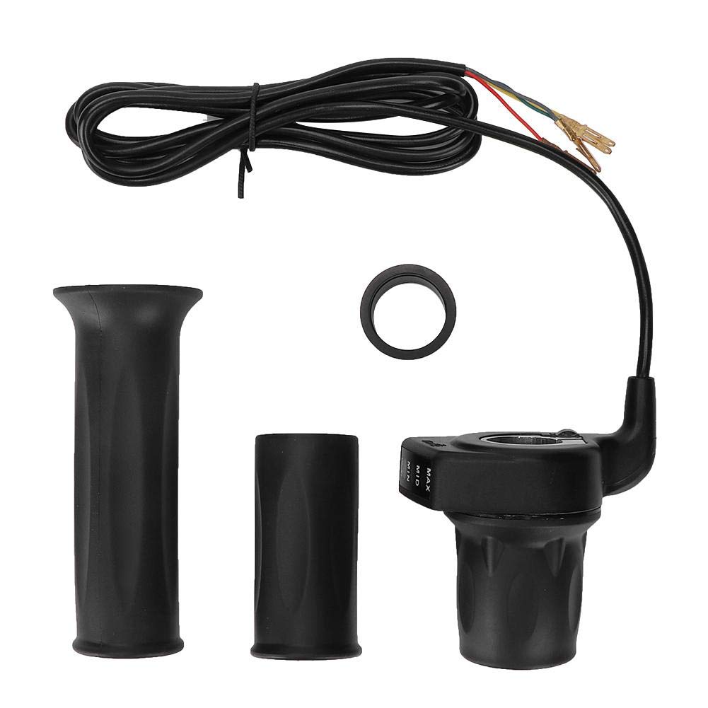 36V ABS Half Twist Throttle with Battery Indicator - Electric Bike Throttle for Folding Mini E-Bikes & Scooters | Perfect for Commuting, Urban Riding & Last-Mile Transportation