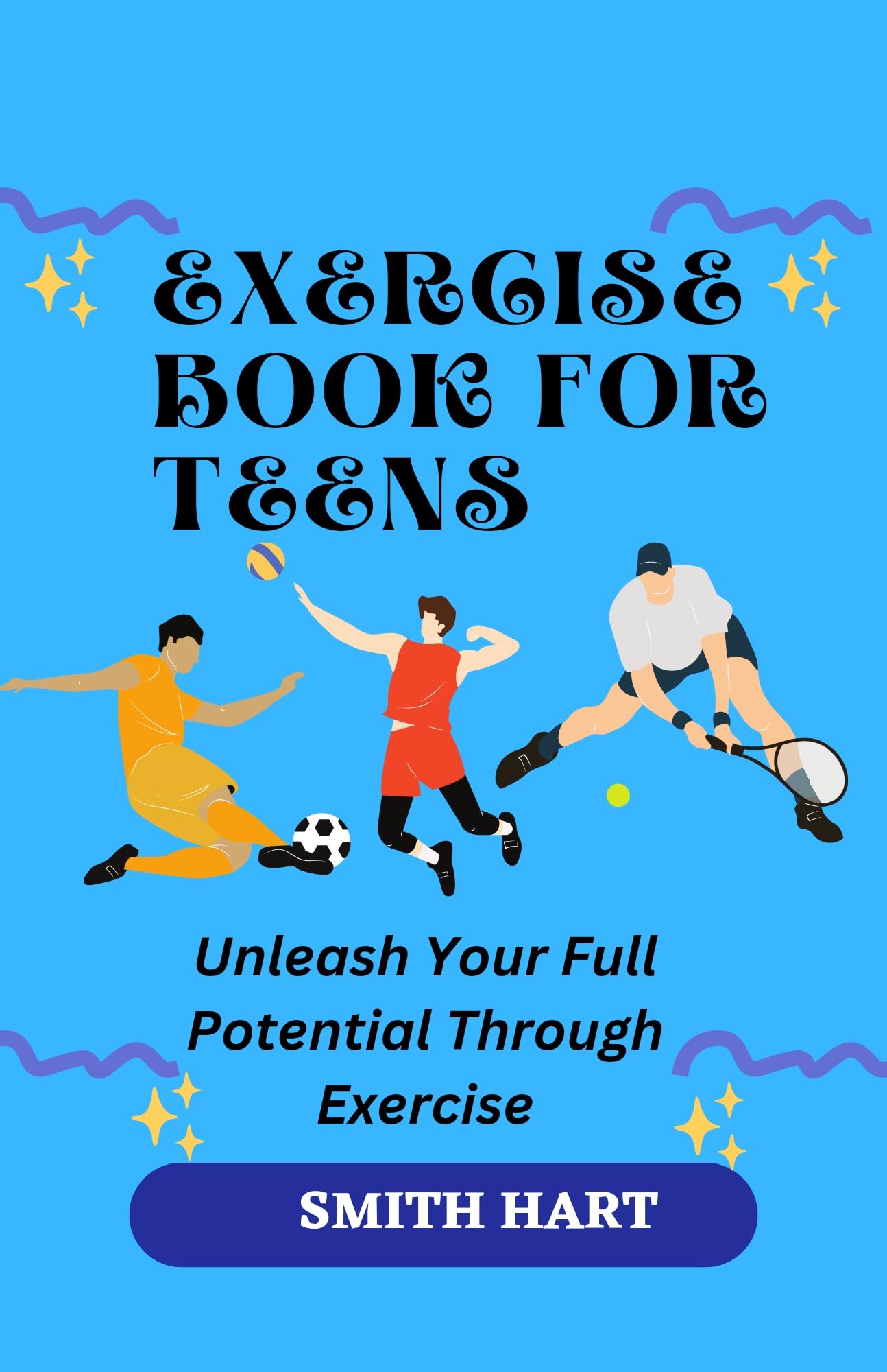 Exercise Notebook for Teens: Fitness Journal & Workout Planner to Track Progress & Achieve Goals - Perfect for Gym, Home Workouts & School PE Classes