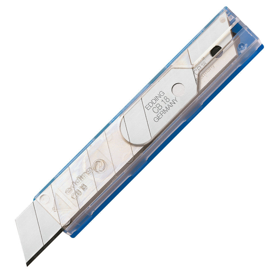 edding CB18 18mm Replacement Blades - 10 Pack for Calligraphy, Scrapbooking & Craft Projects