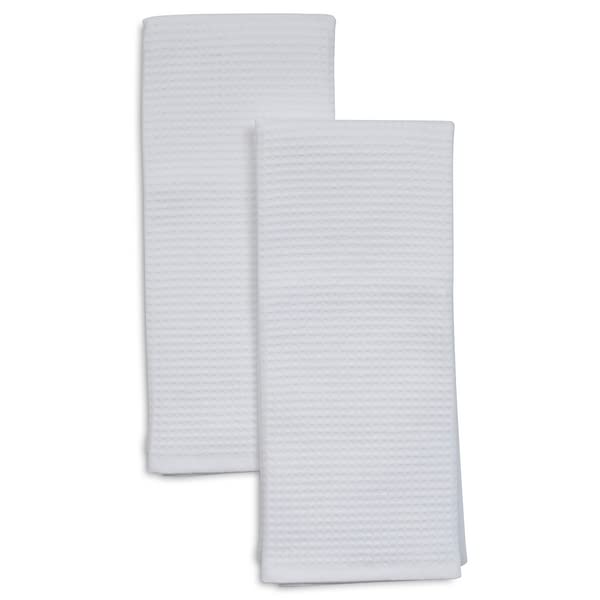 Premium Waffle Weave Kitchen Towels Set of 2 - Super Absorbent & Quick Drying Dish Cloths for Cooking, Baking & Cleaning - Sur La Table Quality Cotton Towels for Kitchen & Dining Use