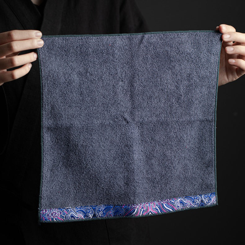 Lucky Cloud Velvet Tea Towel - Soft Absorbent Kitchen Towel for Dishes, Hands, and Countertops - Perfect for Tea Time, Baking, and Home Decor