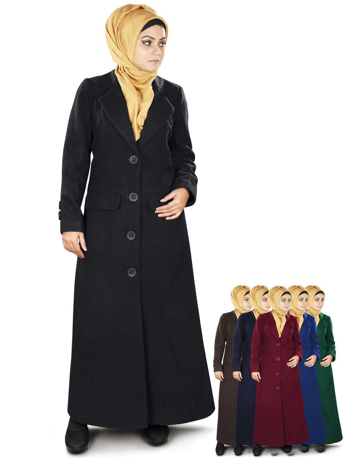 Karida Women's Long Winter Coat - Warm Fleece Lined Trench Coat with Belt for Cold Weather | Perfect for Office, Travel, and Outdoor Activities
