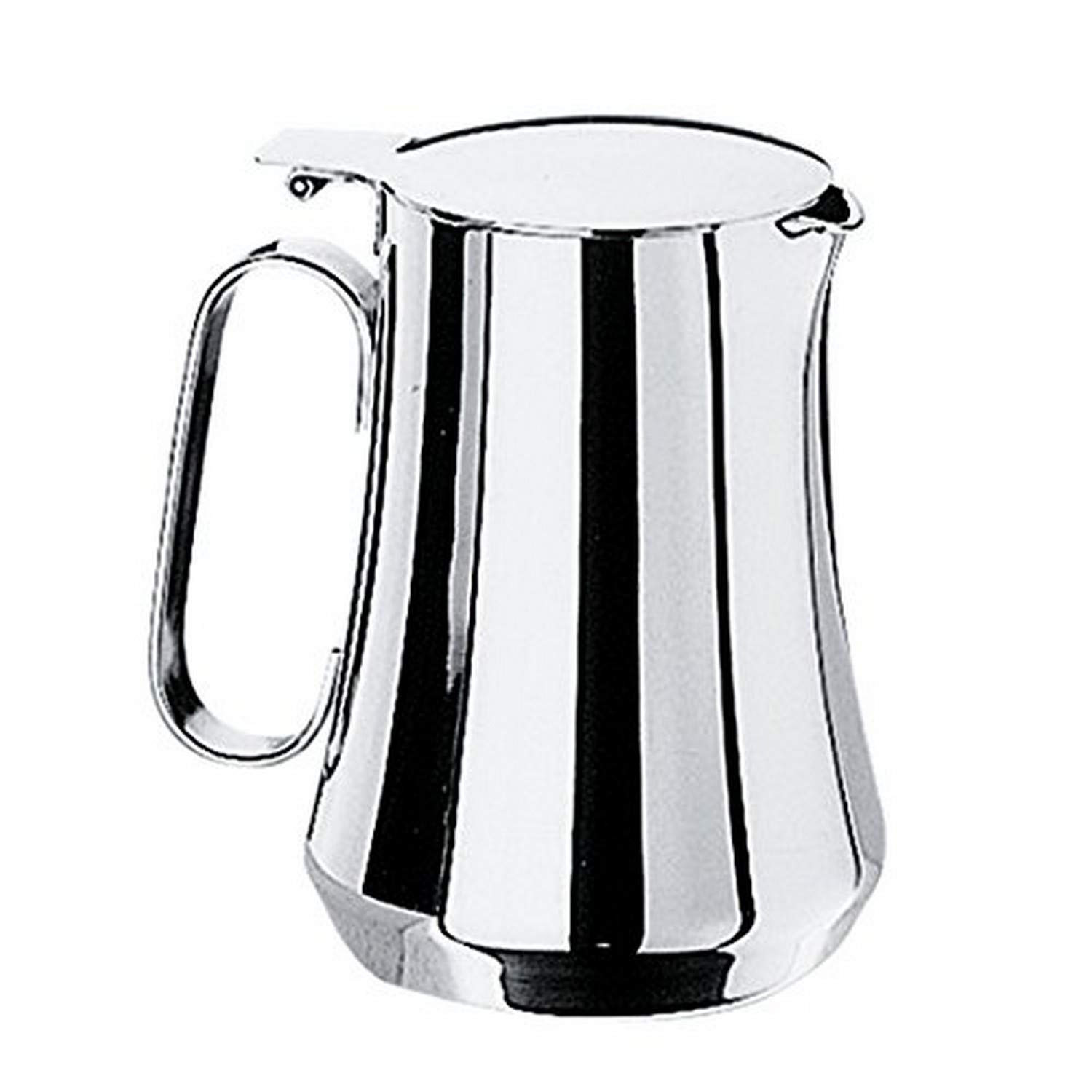Premium Mepra Party 20063116 200CL Silver Coffee Pot - Elegant Tea Serving Carafe with Heat-Resistant Handle, Dishwasher Safe - Perfect for Afternoon Tea, Dinner Parties & Hostess Gifts