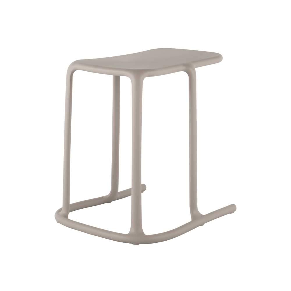 Lagoon Uno Brown Patio Side Table Set of 2 - Outdoor Furniture for Garden, Deck, Poolside & Patio Decor