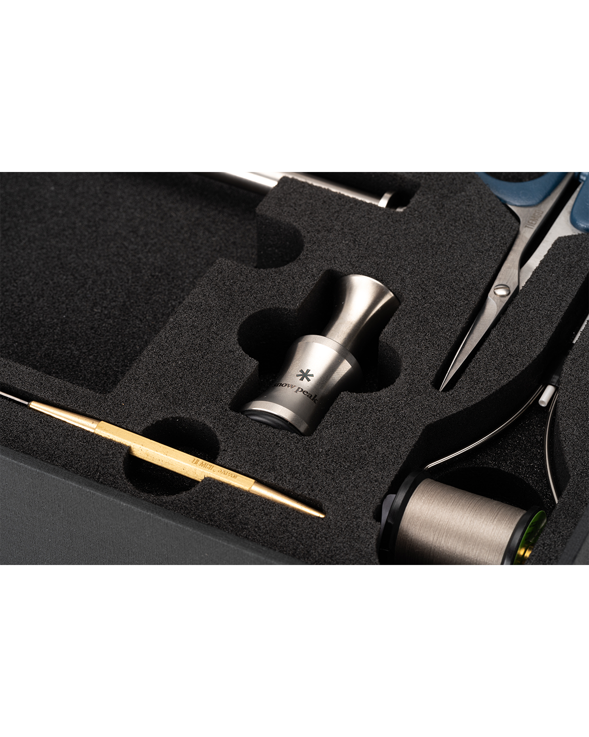 Premium Snow Peak Fly Tying Tools Kit - Professional Fishing Gear for Fly Tying Enthusiasts - Perfect for Outdoor Adventures & Fly Fishing Trips