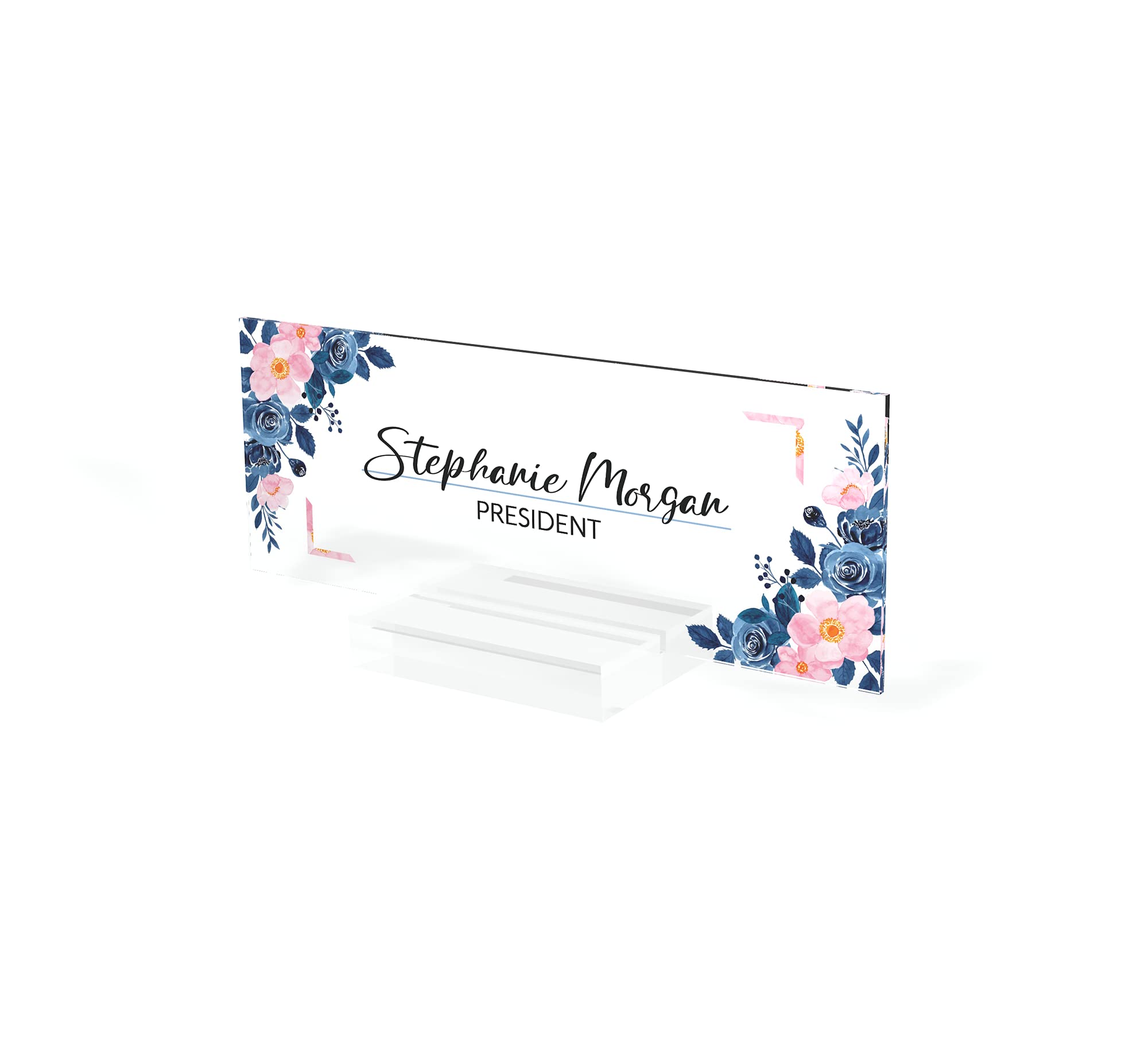 Custom Engraved Name Plates for Office Desk & Wall - ARTSWAVE | Professional Workspace Decor