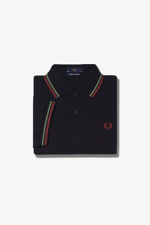 Authentic Fred Perry M12 Polo Shirt - Made in England | Classic Men's Casual Wear for Golf, Tennis & Everyday Style