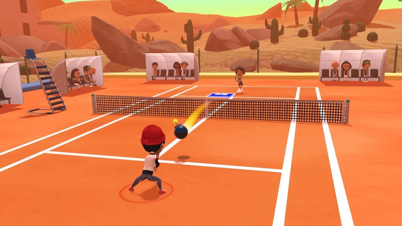 Instant Sports Tennis Bundle for Nintendo Switch - Fun Multiplayer Game for Family & Friends - Perfect for Parties, Game Nights & Indoor Sports Fun
