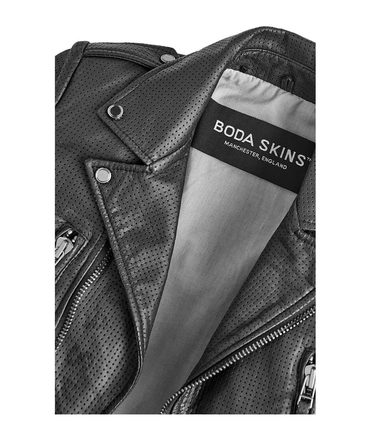Classic Biker Jacket for Men - Genuine Leather Motorcycle Jacket with Removable Hood | Perfect for Summer Riding, Casual Outfits & Outdoor Adventures