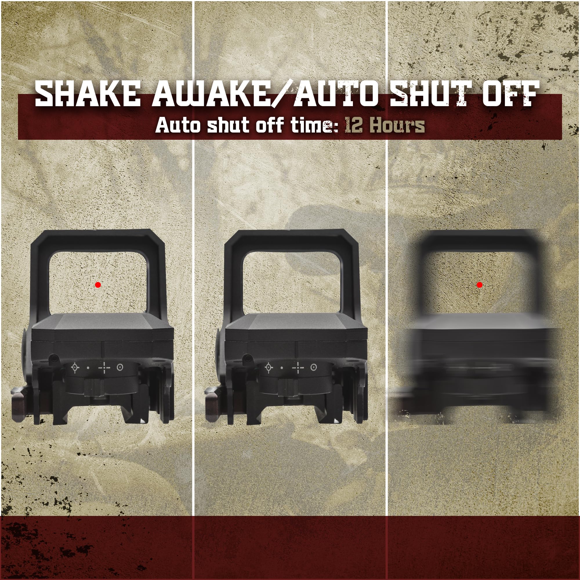 Sightmark Ultra Shot M-Spec Reflex Sight - Red Dot Sight for Rifles & Shotguns | Quick Target Acquisition | Hunting, Shooting Range & Tactical Use