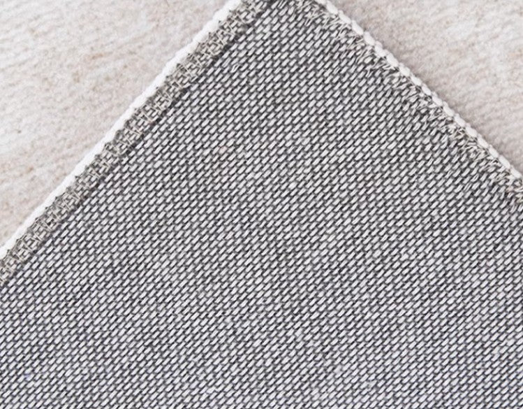 Soft Cream Modern Area Rugs - Geometric Contemporary Design for Living Room, Bedroom & Dining Room - Plush & Stylish Home Decor for Cozy Spaces