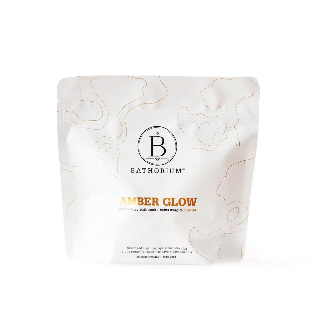 Amber Glow Clay Mineral Soak - Detoxifying & Rejuvenating Bath Soak for Relaxation & Skin Care | Perfect for Spa Nights, Self-Care Routines & Stress Relief