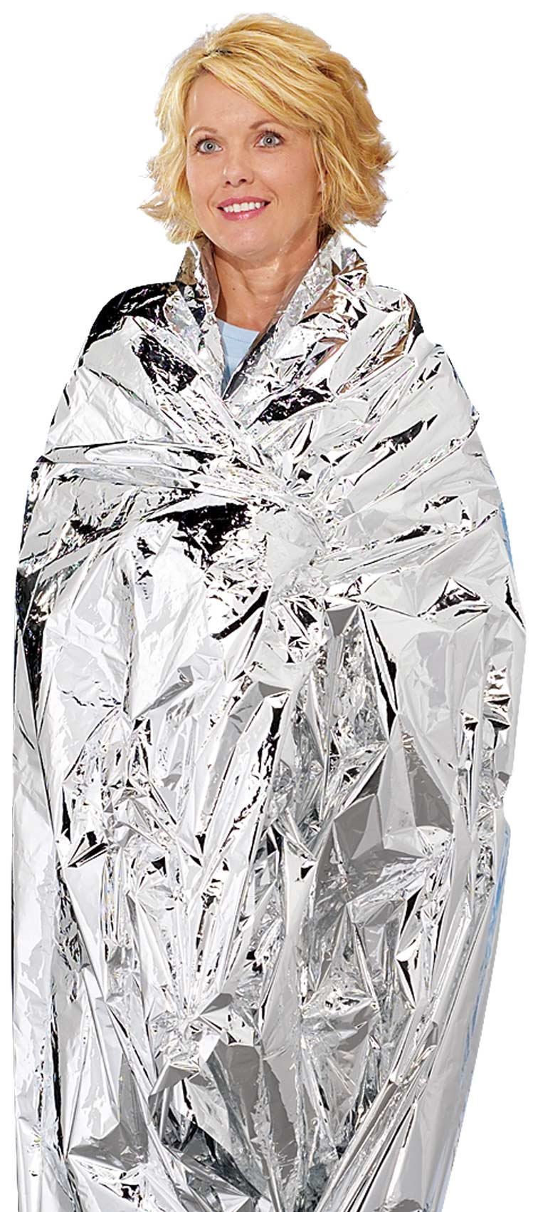 Emergency Thermal Survival Blanket - Lightweight, Compact & Reflective for Outdoor Adventures, Camping, Hiking & First Aid Kits - 84