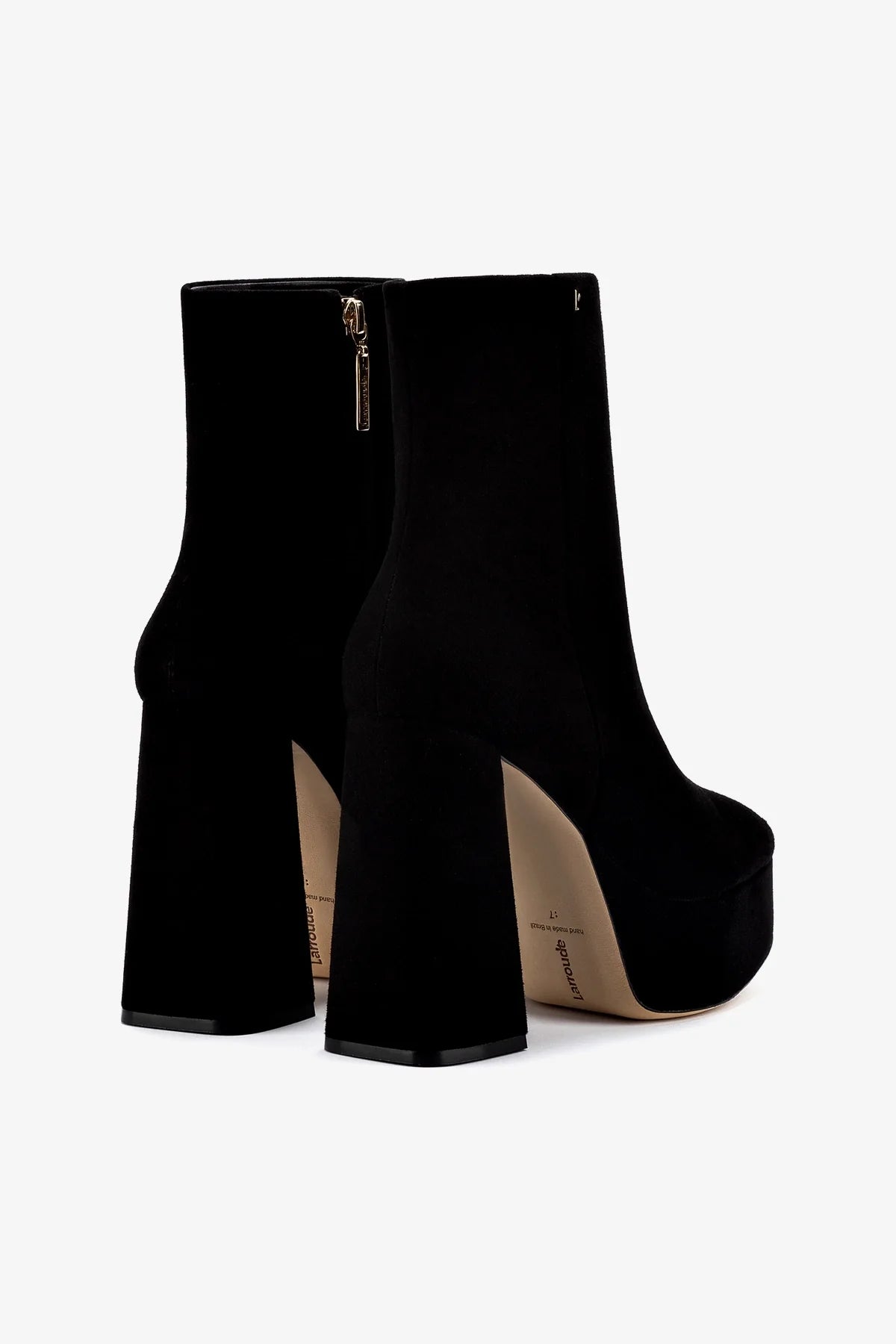 Black Suede Dolly Boots for Women - Stylish & Comfortable Ankle Boots for Casual Wear, Office & Night Out