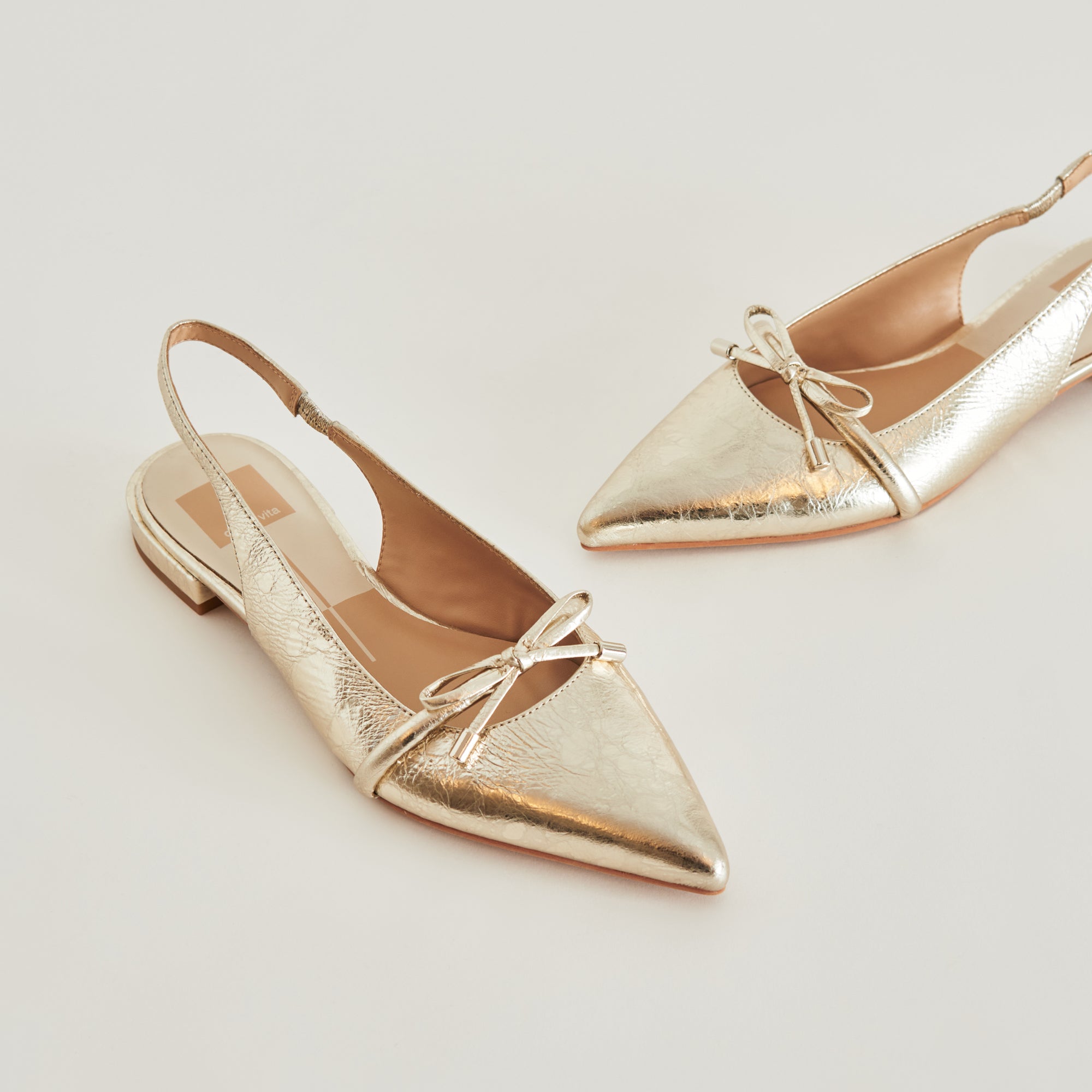 PAYGE FLATS PLATINUM DISTRESSED LEATHER WOMEN'S CASUAL SHOES - Comfortable Slip-On Loafers for Work, Travel & Everyday Wear