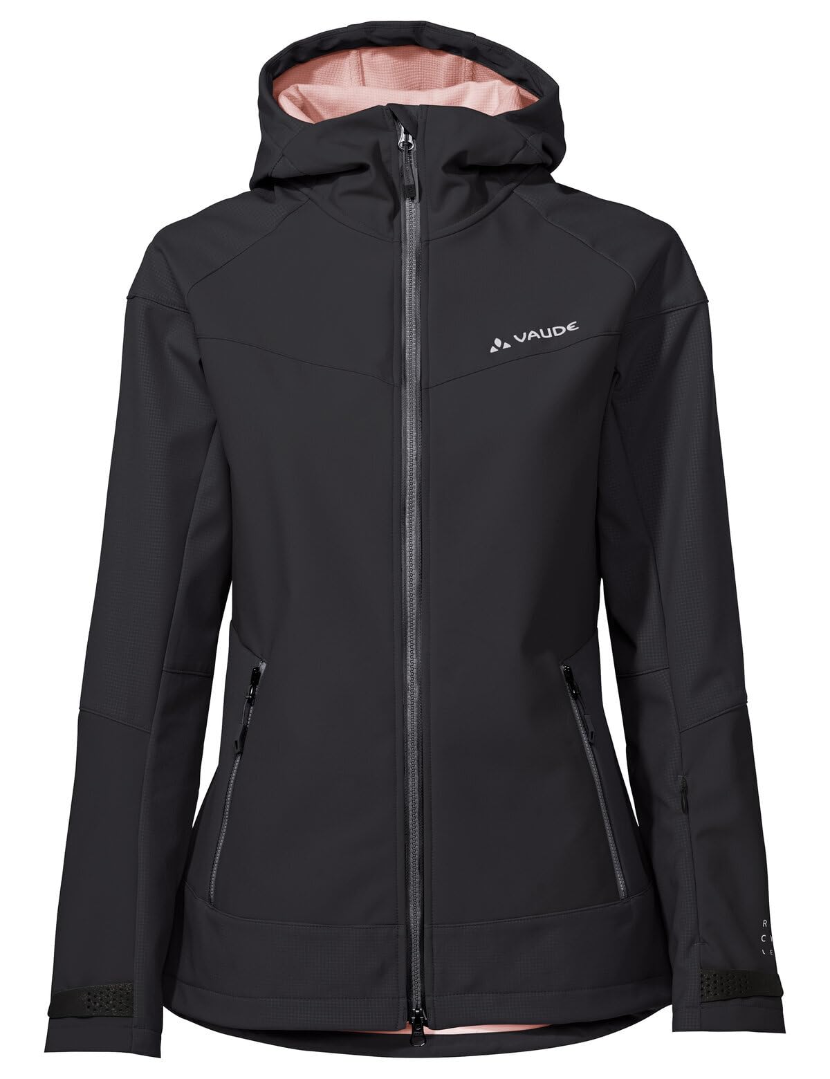 VAUDE Women's All Year Elope Softshell Jacket - Waterproof Windproof Outdoor Jacket for Hiking, Cycling & Travel - Lightweight Comfortable All-Season Jacket for Women