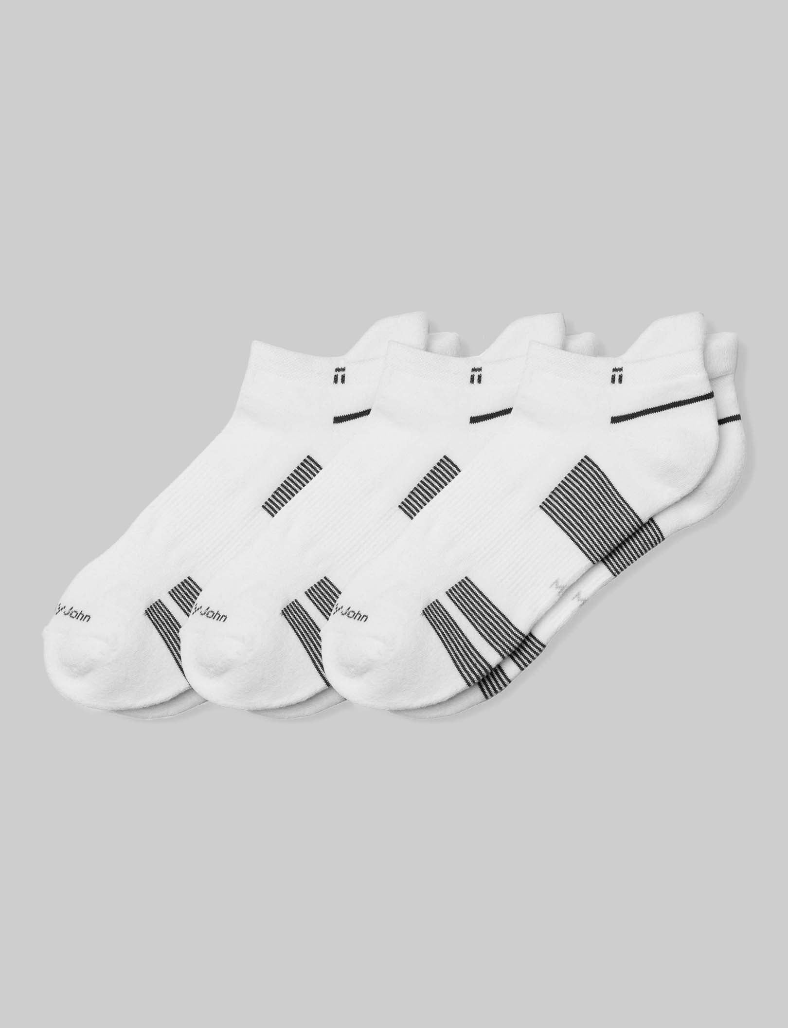High-Performance Ankle Socks (3-Pack) - Moisture-Wicking & Breathable for Running, Gym & Everyday Comfort