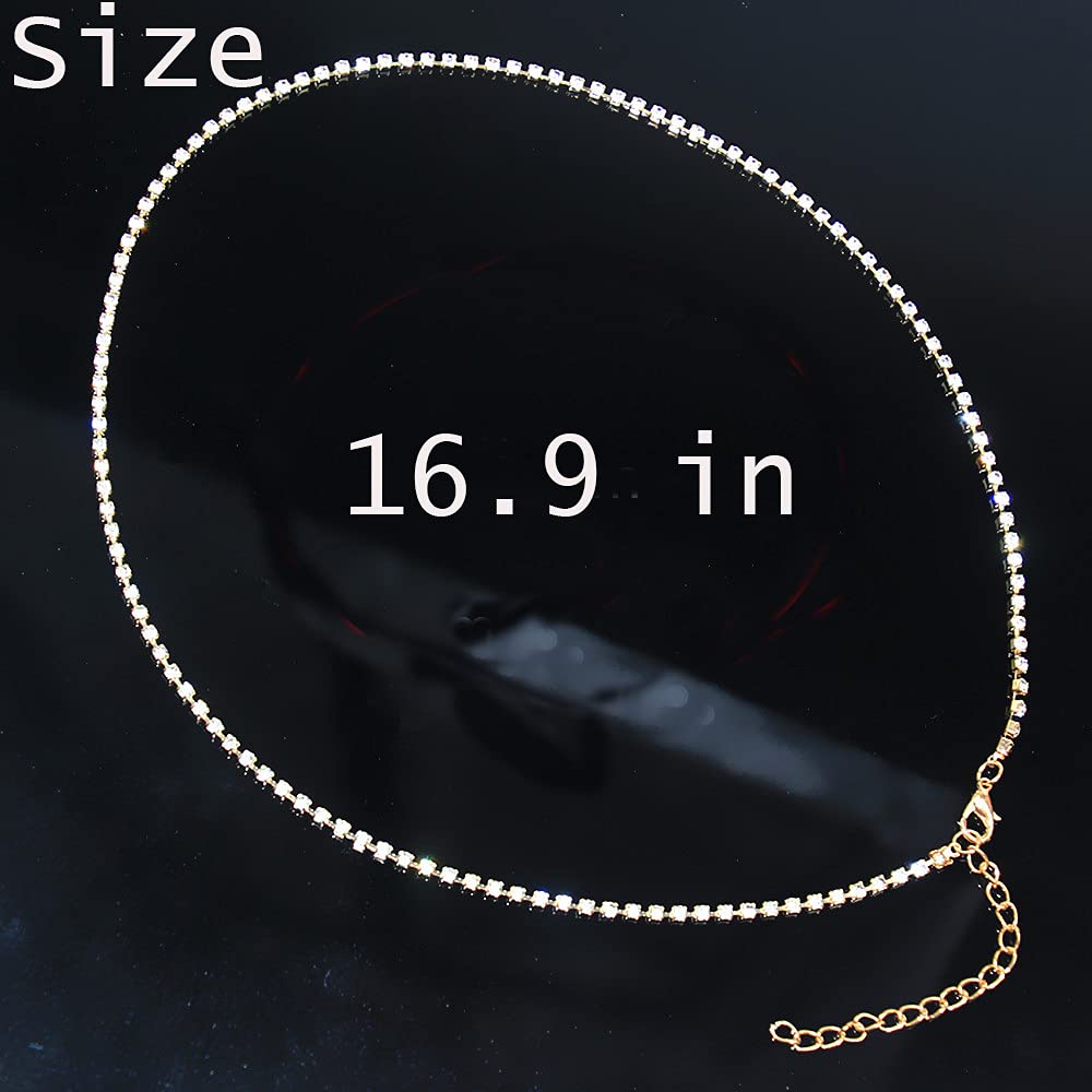 Boho Rhinestone Leg Chain - Sexy Crystal Thigh Jewelry for Women | Glitter Body Accessories for Bikini, Nightclub & Festival Outfits