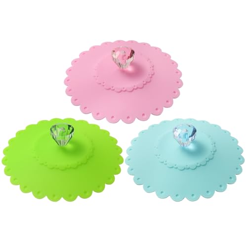 3 Count large diamond LIDS