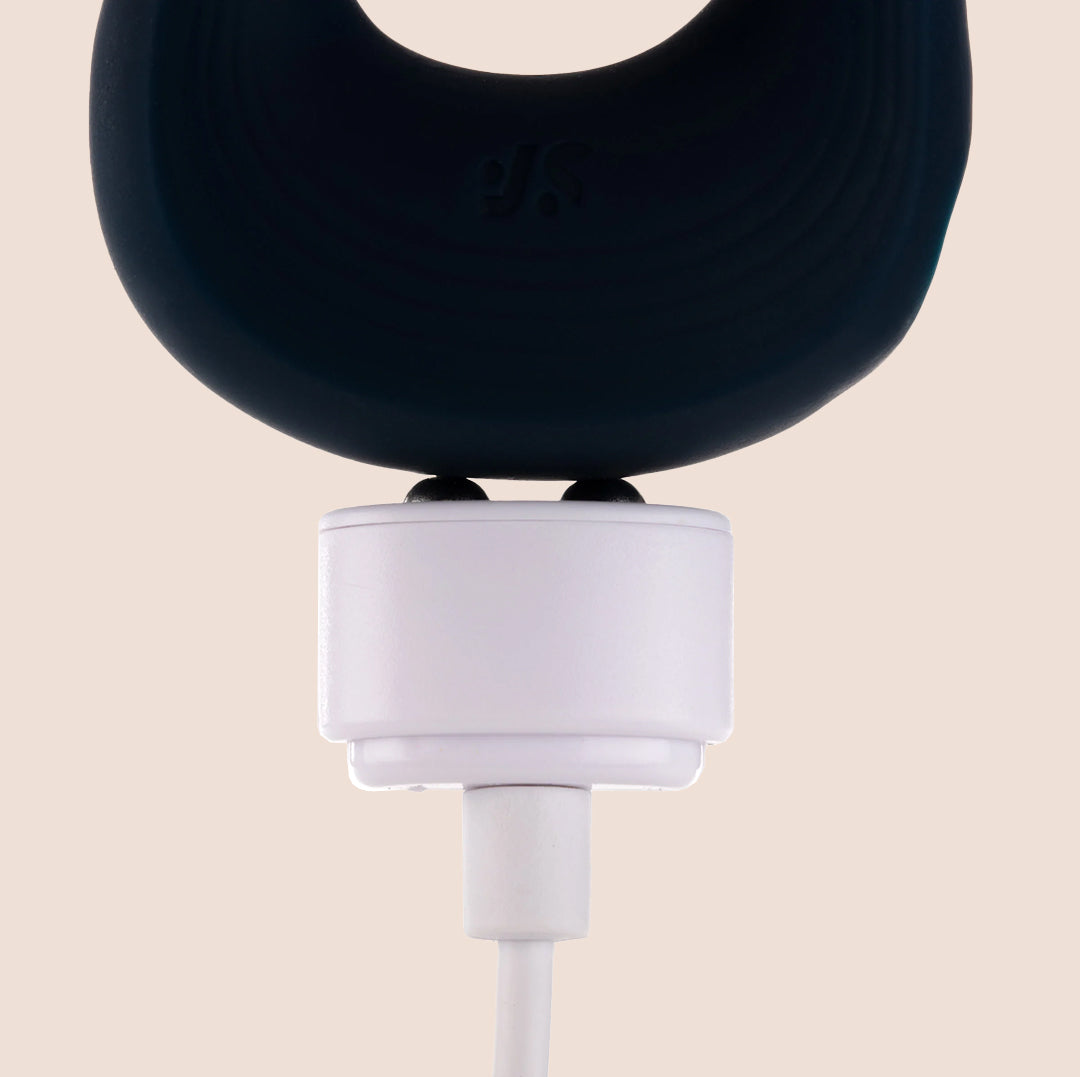 Satisfyer Power Ring - Rechargeable Vibrating Cock Ring for Men | Enhance Pleasure & Performance | Perfect for Couples Play & Solo Use