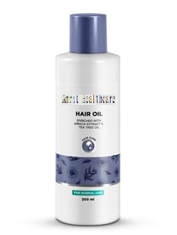 Amrit Healthcare Hair Oil for Hair Growth & Dandruff Control - 200ml Natural Hair Treatment for Thicker, Healthier Hair - Perfect for Daily Scalp Care & Styling