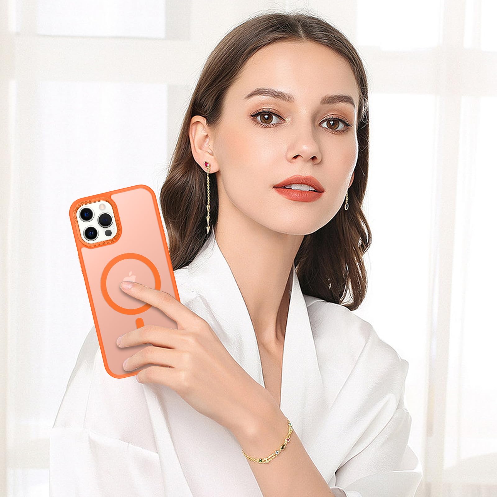 BENTOBEN Magnetic Case for iPhone 12 Pro Max 6.7
