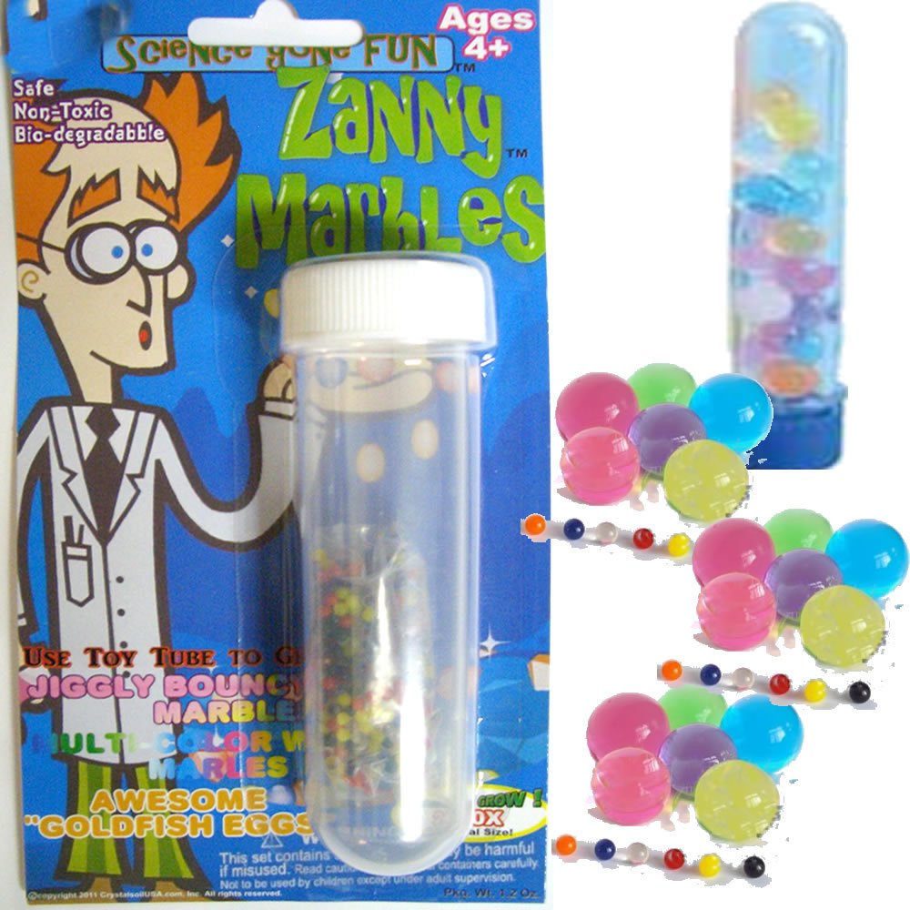 Zanny Marbles - Assorted Mixed Colors for Kids, Home Decor & Sensory Play - Perfect for Marble Runs, DIY Crafts & Decorative Vases