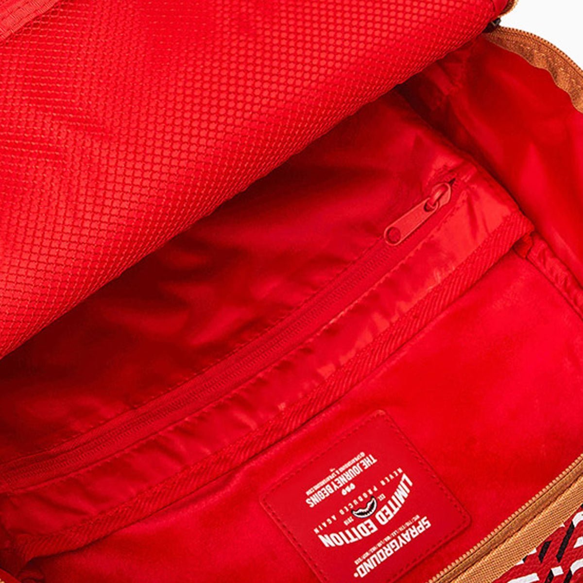 Sprayground 3 Dsg Backpack B5432 Red - Durable Laptop Backpack for School, Travel & Work - Water Resistant College Backpack with USB Charging Port