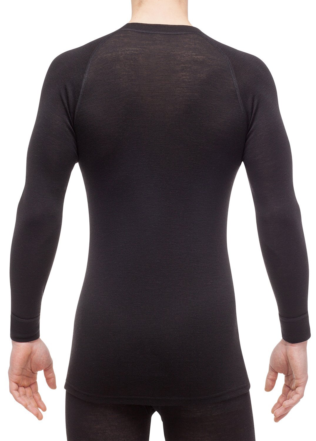Premium Merino Wool Base Layer for Men - Warm & Breathable Thermal Shirt for Hiking, Skiing & Winter Outdoor Activities