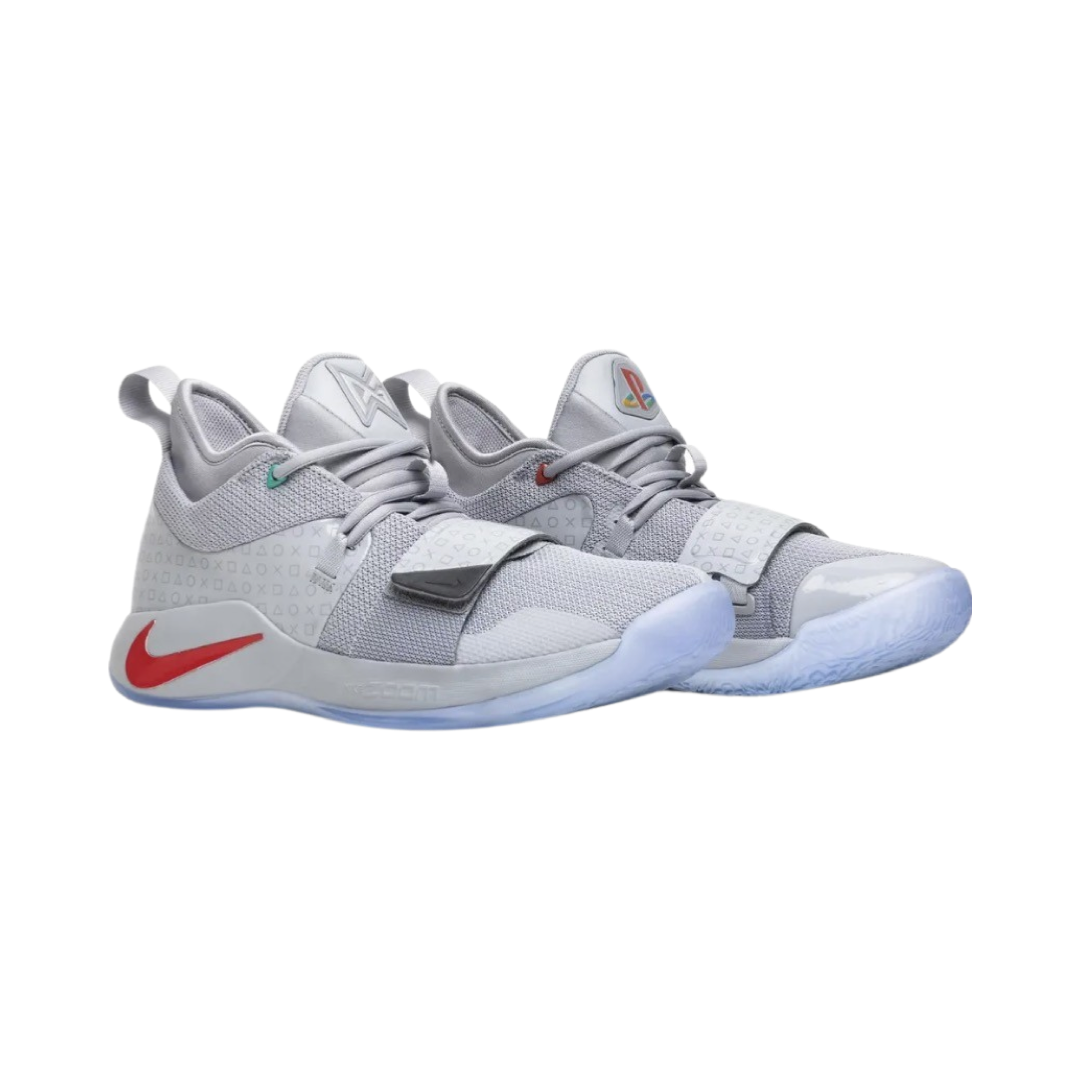 Paul George 2.5 Basketball Shoes - Wolf Grey Colorway | Official NBA Playstation Edition | Perfect for Court Performance & Casual Streetwear