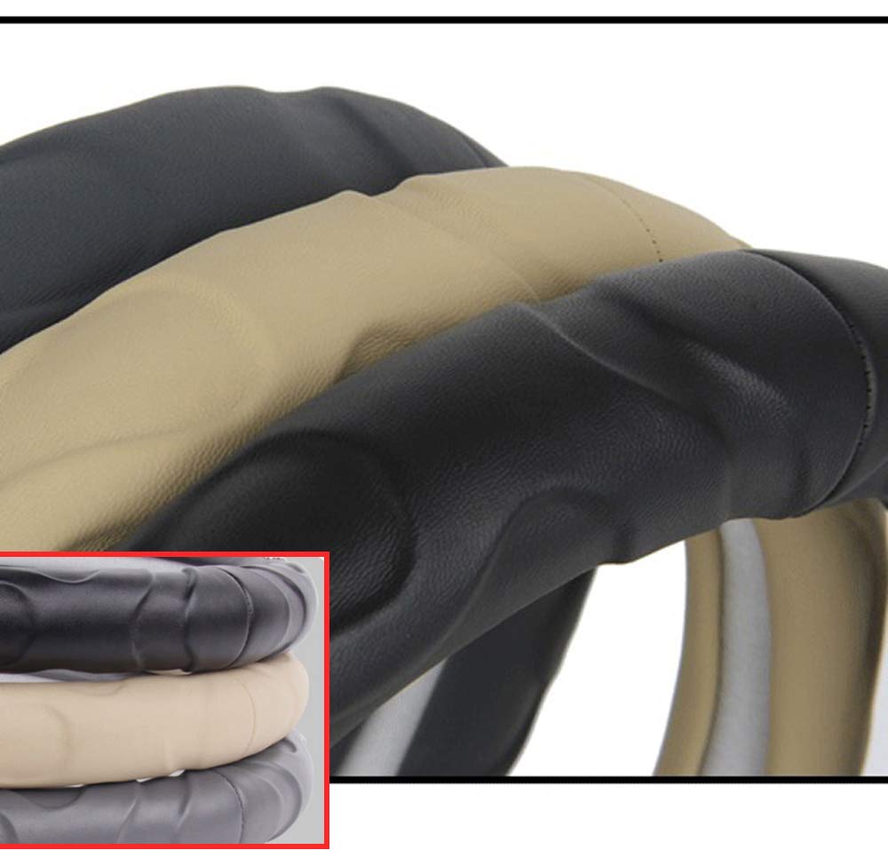 Soft Faux Sheepskin Steering Wheel Cover - Universal 15