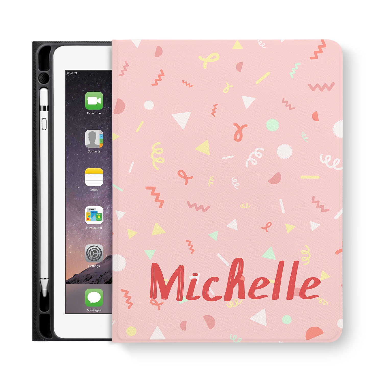 Premium iPad Folio Case with Baby-Safe Materials - Slim Protective Cover for iPad Pro/Air/Mini - Perfect for Parents, Travel & Home Use with Kids