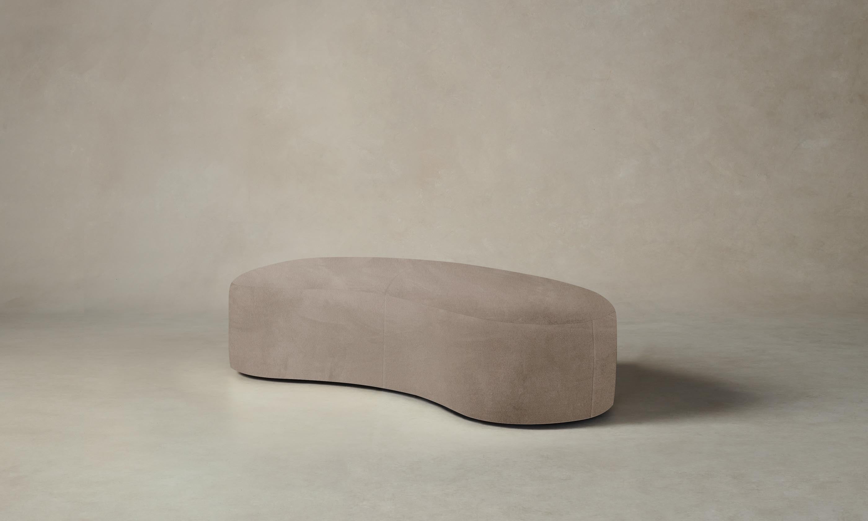 Chelsea Daybed with Nubuck Leather Upholstery in Fawn Color - Perfect for Living Rooms, Guest Rooms, and Cozy Reading Nooks