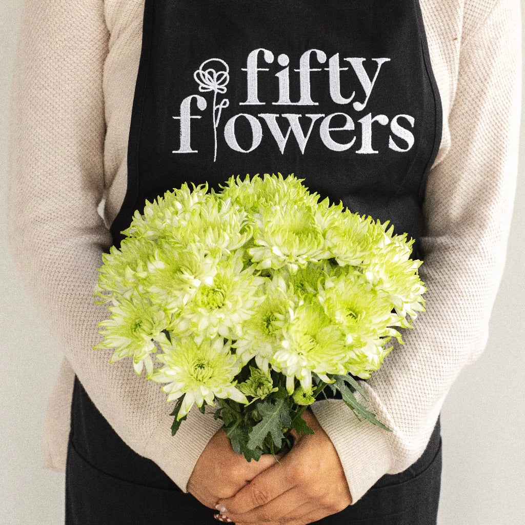 Appletini Dahlia Style Flower - Beautiful Artificial Silk Flowers for Home Decor, Wedding Bouquets, and Event Centerpieces