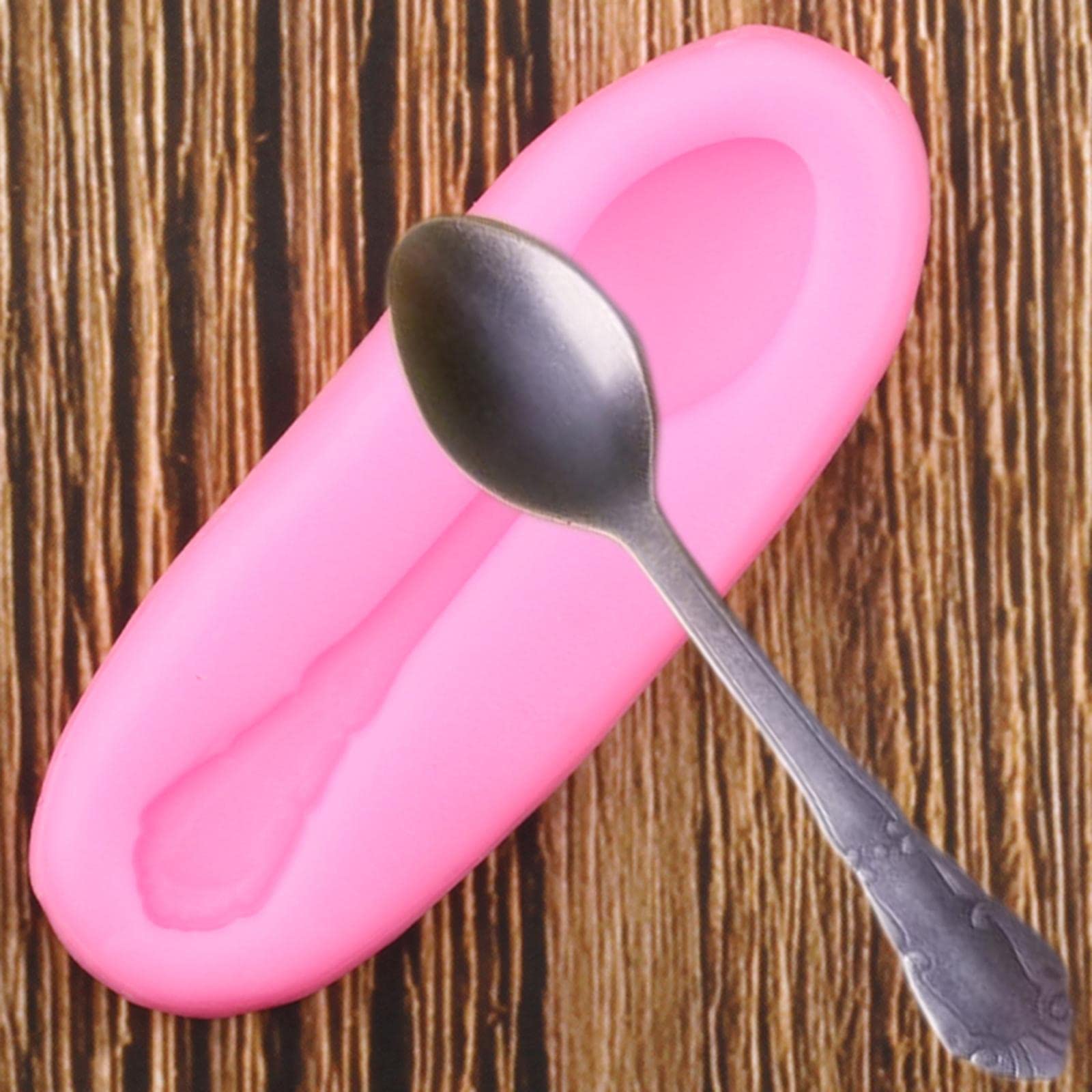 Premium Silicone Chocolate Molds - Spoon Shaped Fondant & Cake Decorating Tools for Baking, Cupcakes, Candy Making | Soft Ceramic-like Candy Molds for DIY Desserts, Party Treats & Holiday Baking