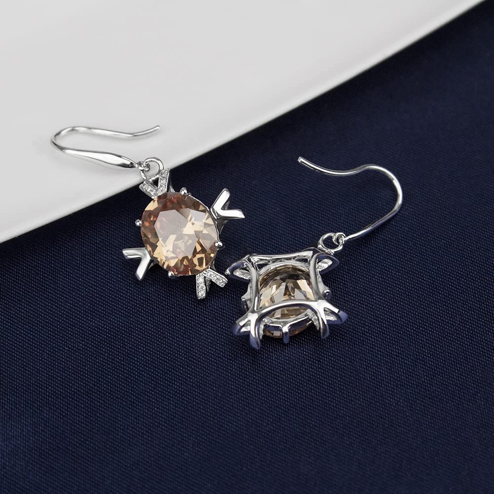925 Sterling Silver Dangle Earrings for Women - Trendy Cubic Zirconia Drop Earrings with Shiny Stones | Perfect Gift for Birthday, Anniversary & Special Occasions | Elegant Jewelry for Parties, Weddings & Everyday Wear