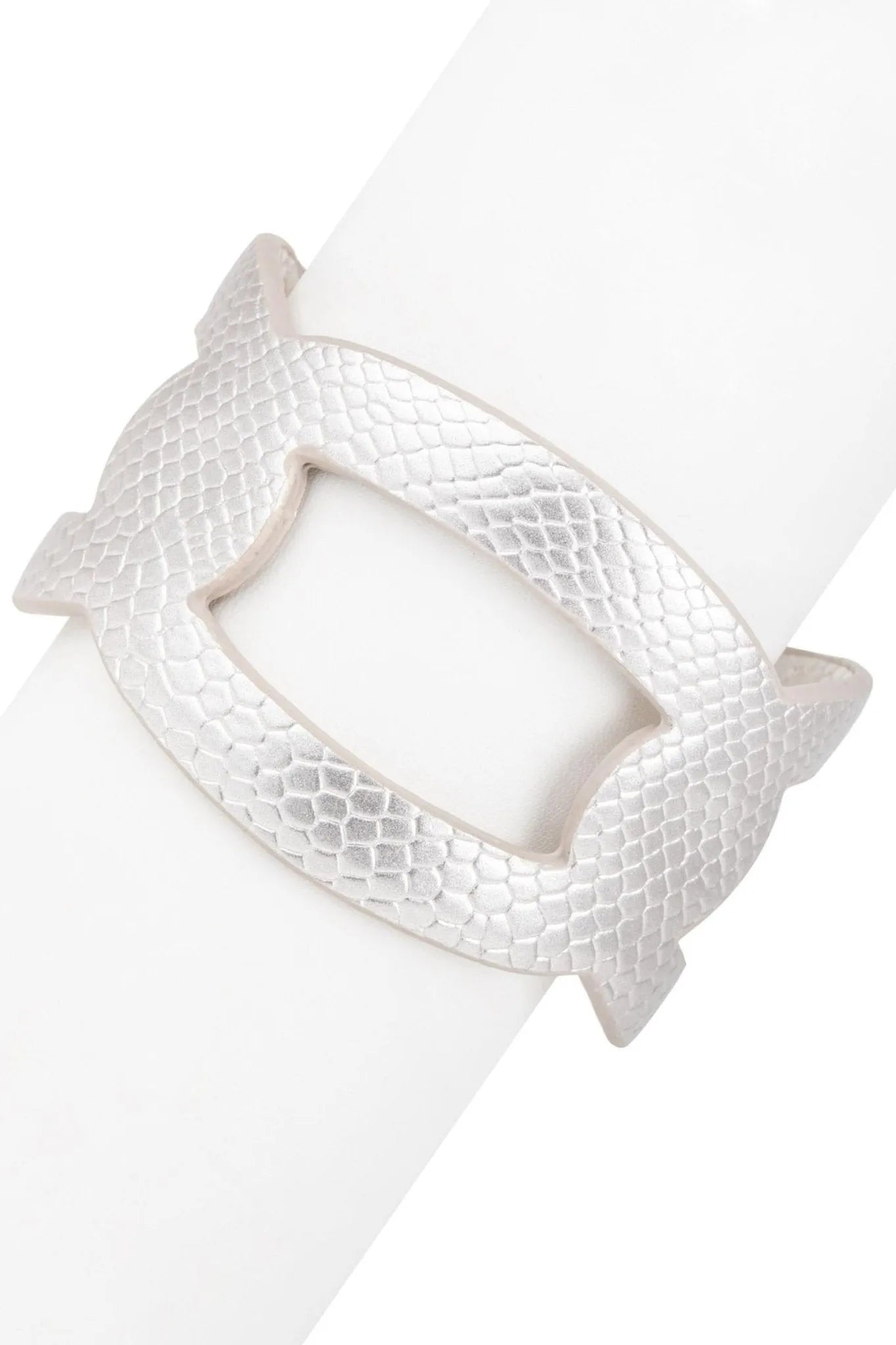 Ogee Cuff Bracelet for Women - Elegant Stainless Steel Bangle with Unique Wave Design - Perfect for Parties, Weddings & Everyday Wear