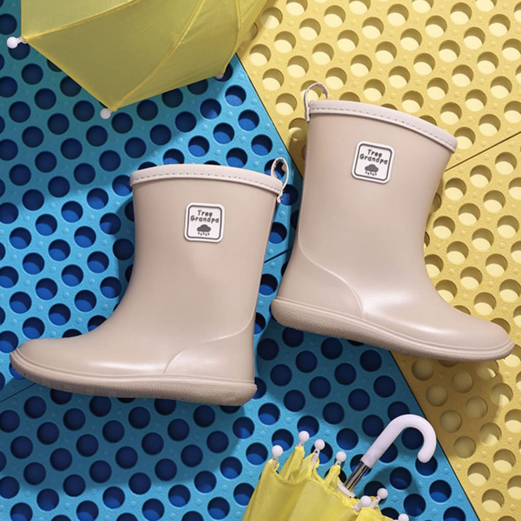 **Toddler Rain Boots - Waterproof & Lightweight Baby Rain Boots for Boys & Girls - Easy On/Off for Outdoor Play, Puddle Jumping & Rainy Day Adventures**