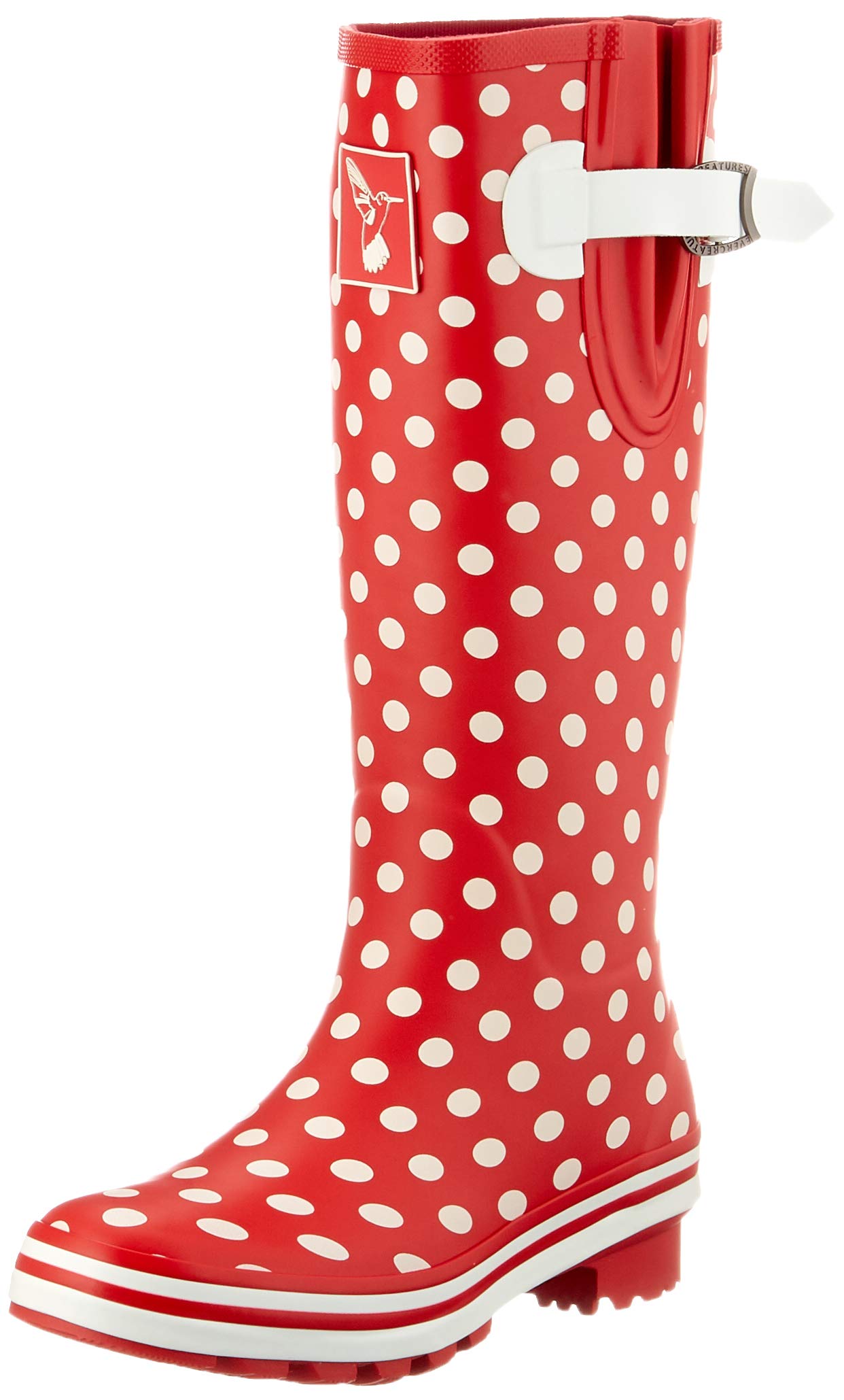 Evercreatures Women's Waterproof Rain Boots - Knee High Rubber Gumboots with Comfortable Insole for Gardening, Outdoor & Rainy Day Activities