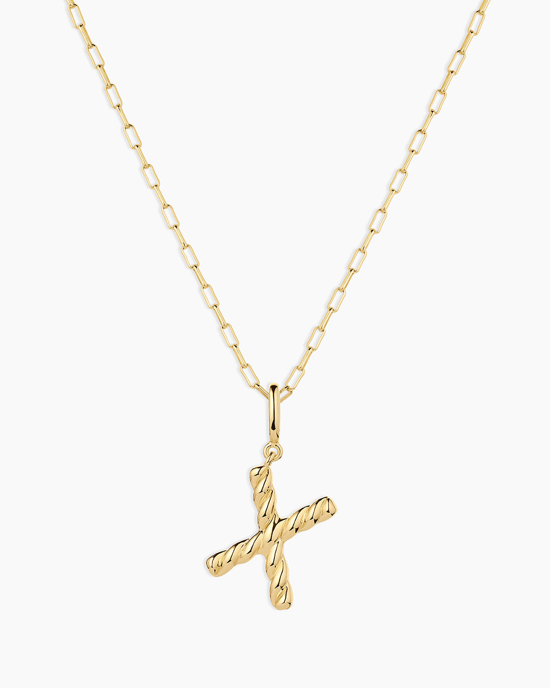 Alphabet Charm Necklace for Women - Personalized Initial Letter Pendant Jewelry for Gifts, Crew Statement Necklace for Everyday Wear & Layering