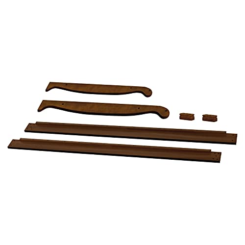 DaVinci Full-Size Crib Conversion Kit (M5589) - Espresso Finish for Kalani Crib & Changer Combo | Easy Transition from Crib to Toddler Bed | Perfect for Nursery Room Upgrade & Space Saving