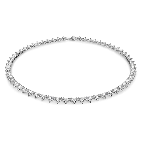Rhodium plated,Zirconia/White