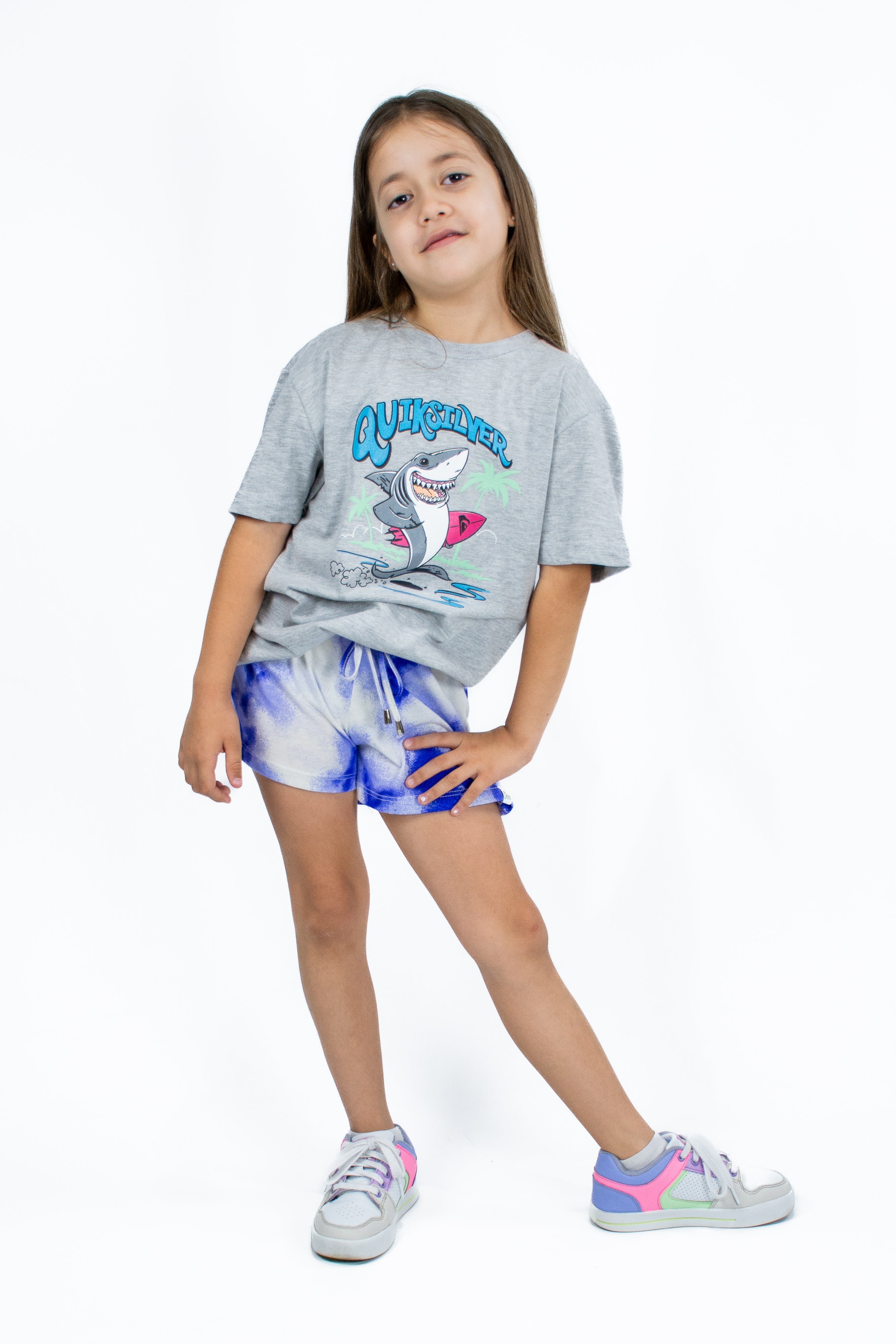 Quiksilver Kids Washed Out T-Shirt - Soft Cotton Tee for Boys & Girls - GRS Certified - Perfect for Playdates, School & Outdoor Activities