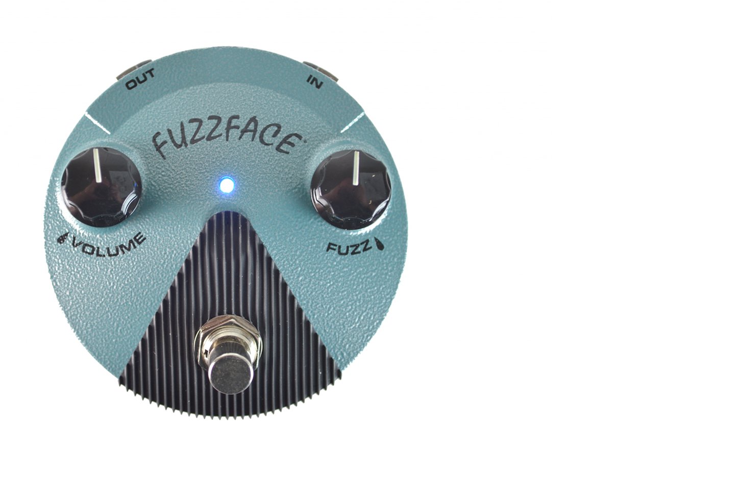 Jimi Hendrix Fuzz Face Mini Guitar Effects Pedal by Dunlop Electronics - Includes FFM3 Mini Power Bundle & Free Pig Hog 9V Power Adapter - Perfect for Electric Guitarists & Hendrix Fans