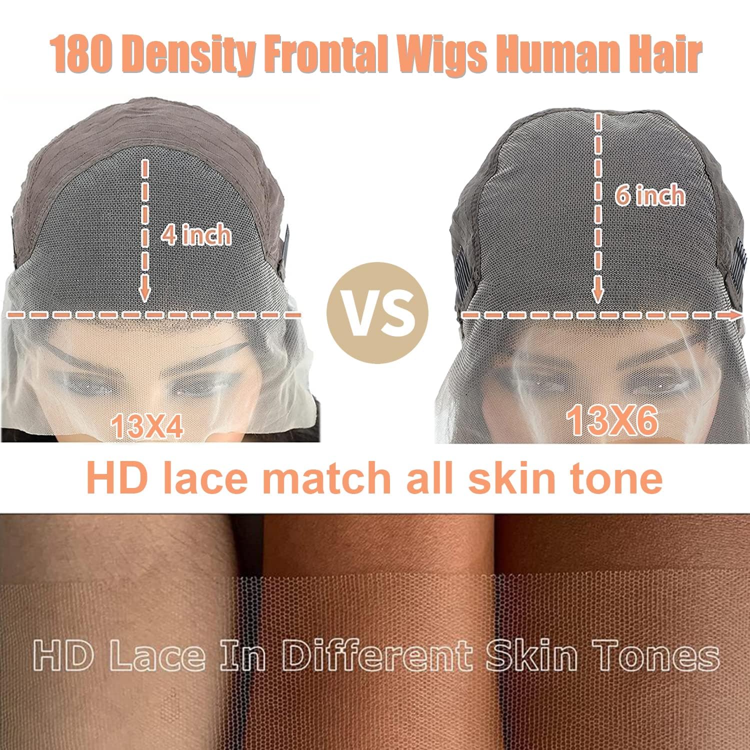 IDHERE 13x6 Lace Front Wigs Human Hair 210% Density Curly HD Transparent Lace Wig for Women | Pre-Plucked with Baby Hair | 32 Inch Jerry Curly Human Hair Wig for Daily Wear, Parties & Special Occasions