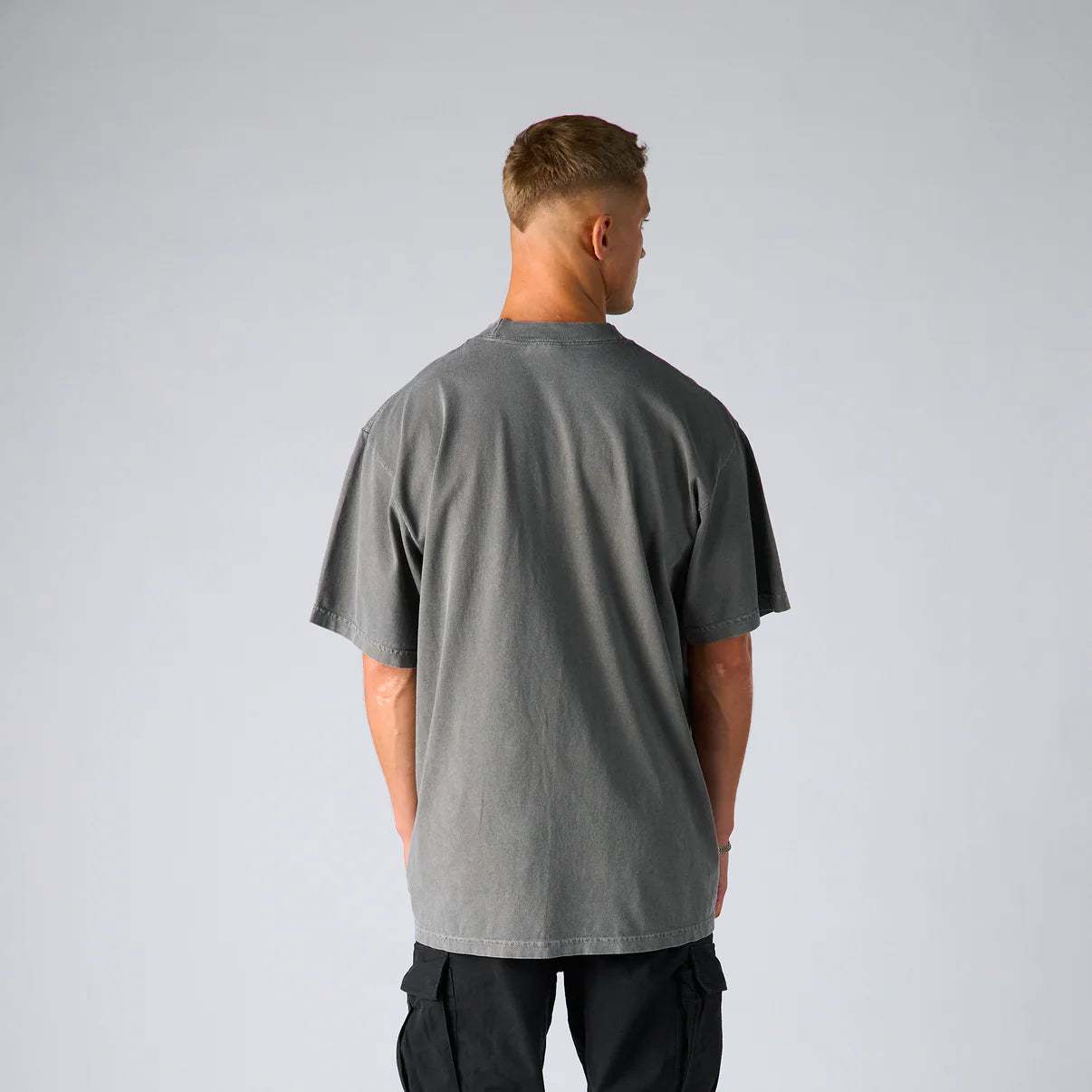 Shaka Wear Max Heavyweight Garment Dye Ash Grey Hoodie - Premium Cotton Pullover for Men & Women - Perfect for Streetwear, Gym & Casual Outfits
